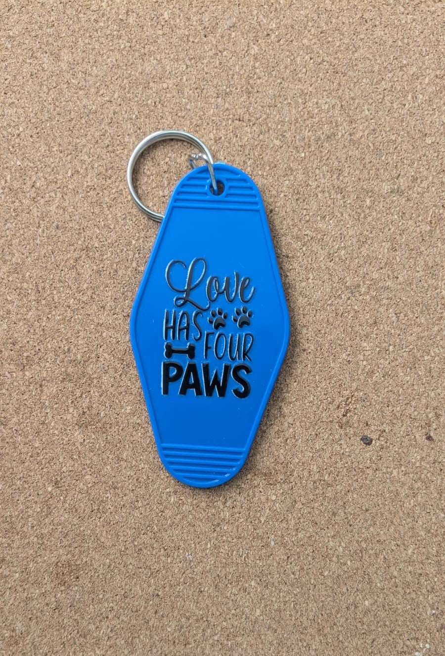 Retro Motel Keychains Dog Sayings