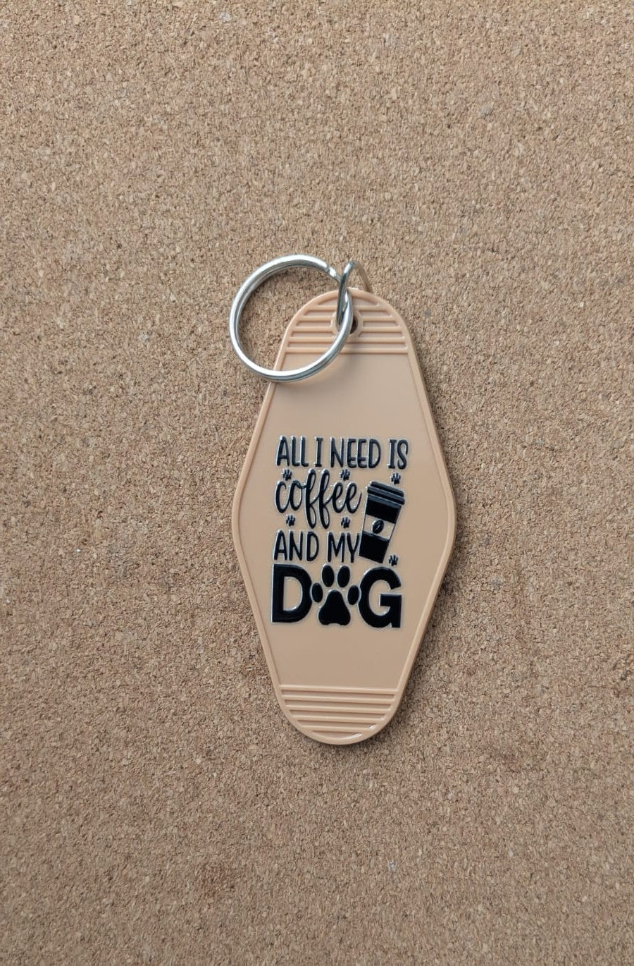 Retro Motel Keychains Dog Sayings