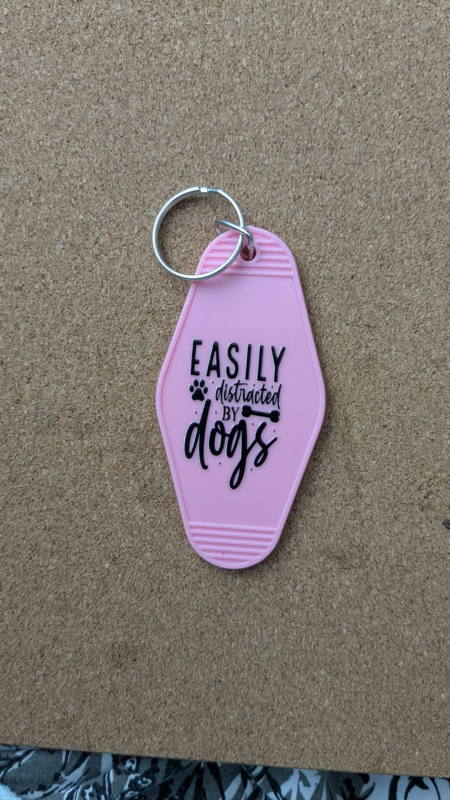 Retro Motel Keychains Dog Sayings