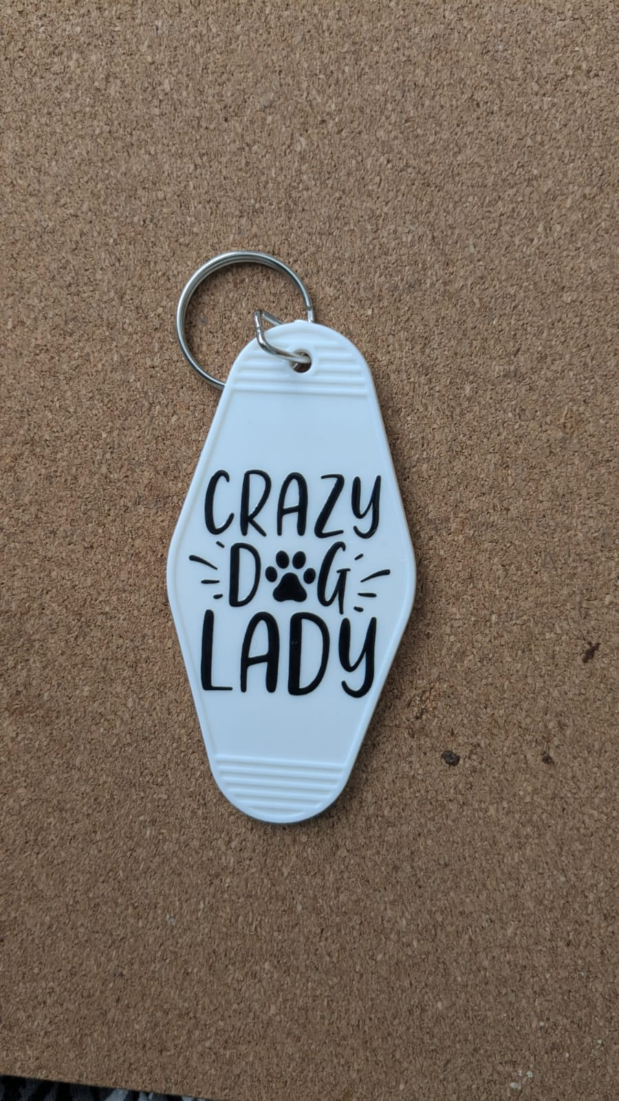 Retro Motel Keychains Dog Sayings