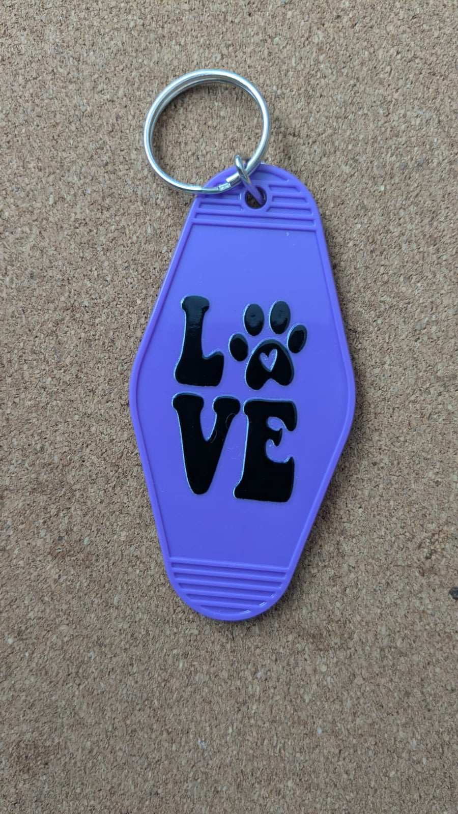 Retro Motel Keychains Dog Sayings