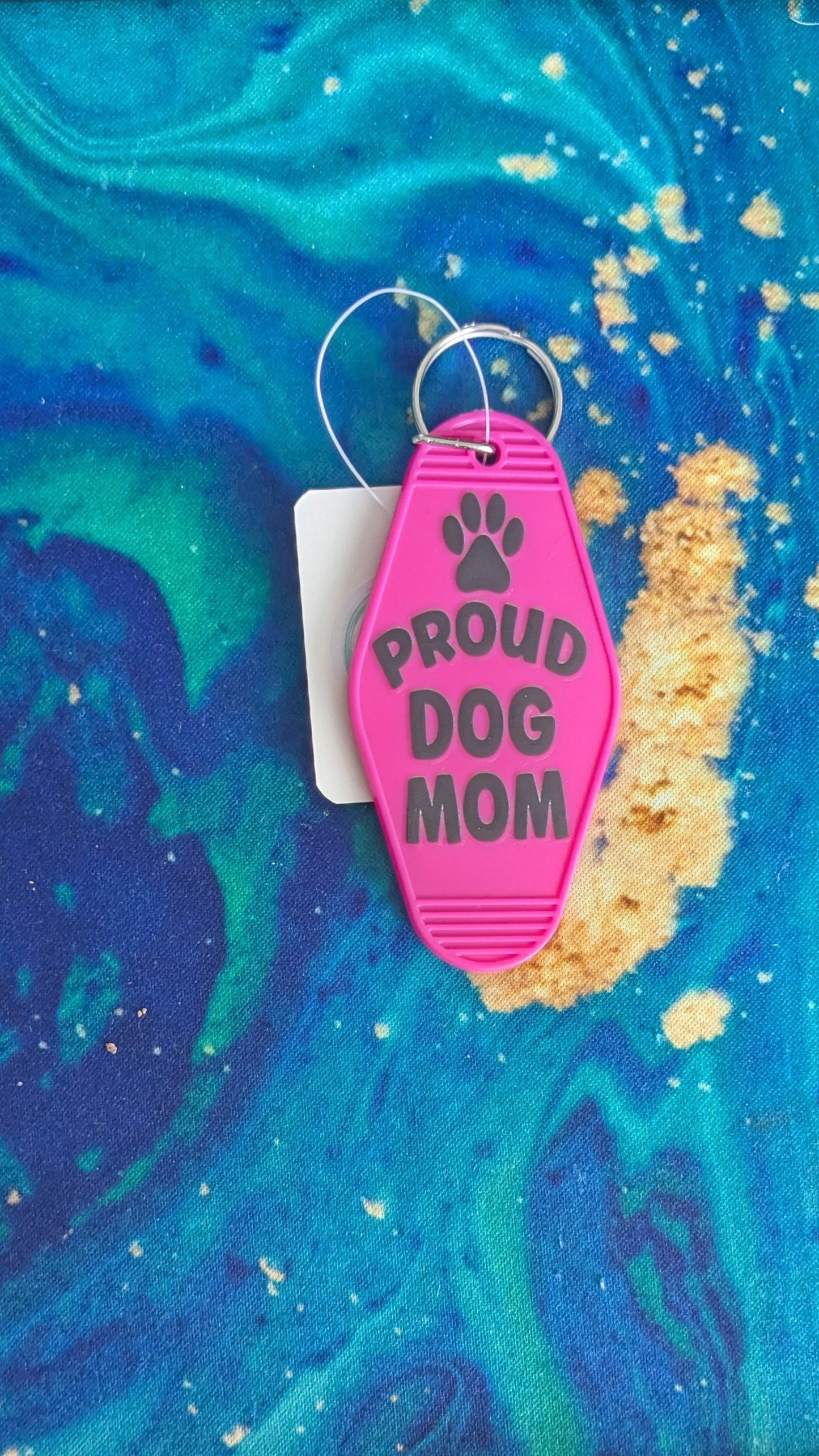 Retro Motel Keychains Dog Sayings