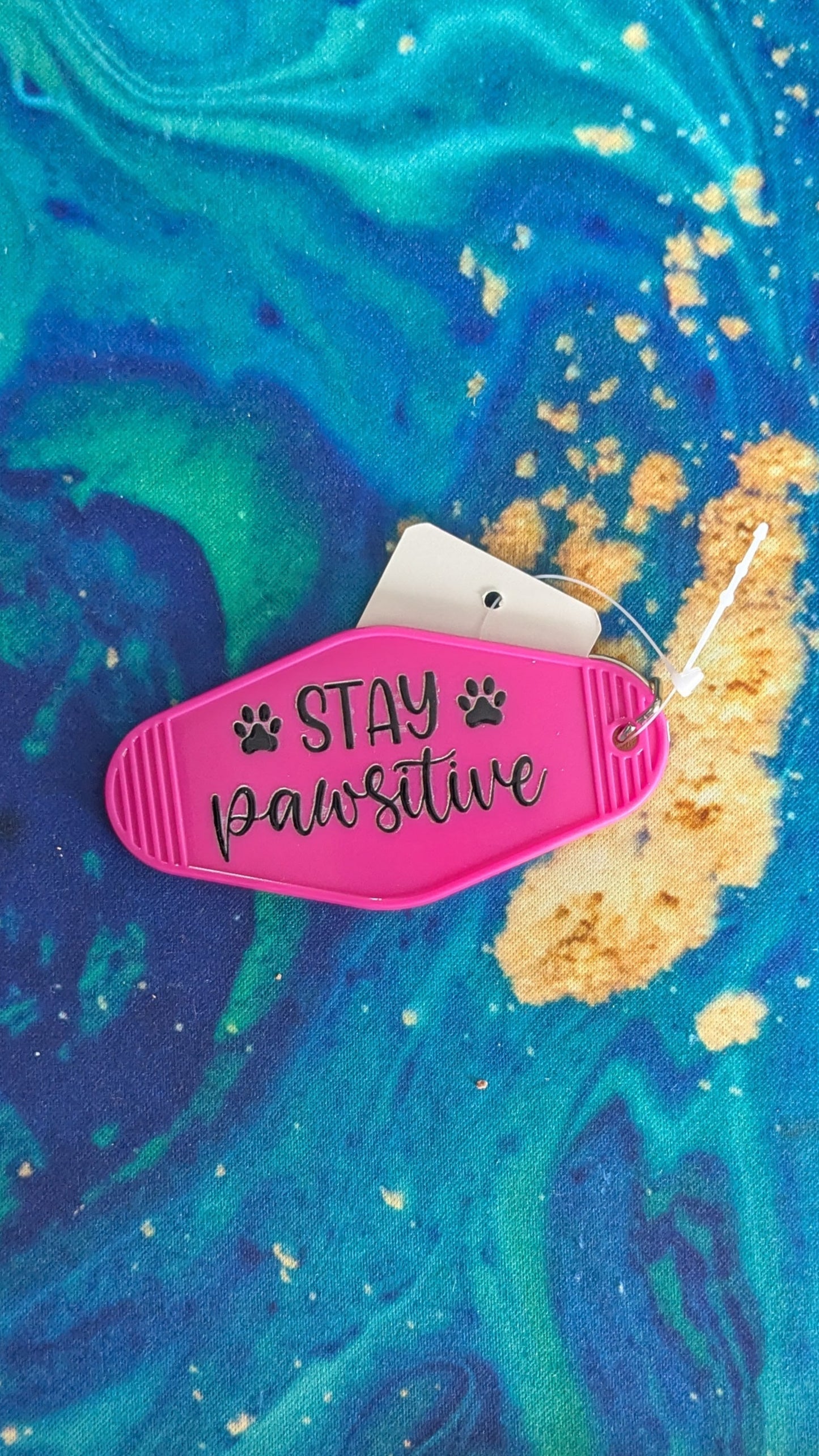Retro Motel Keychains Dog Sayings