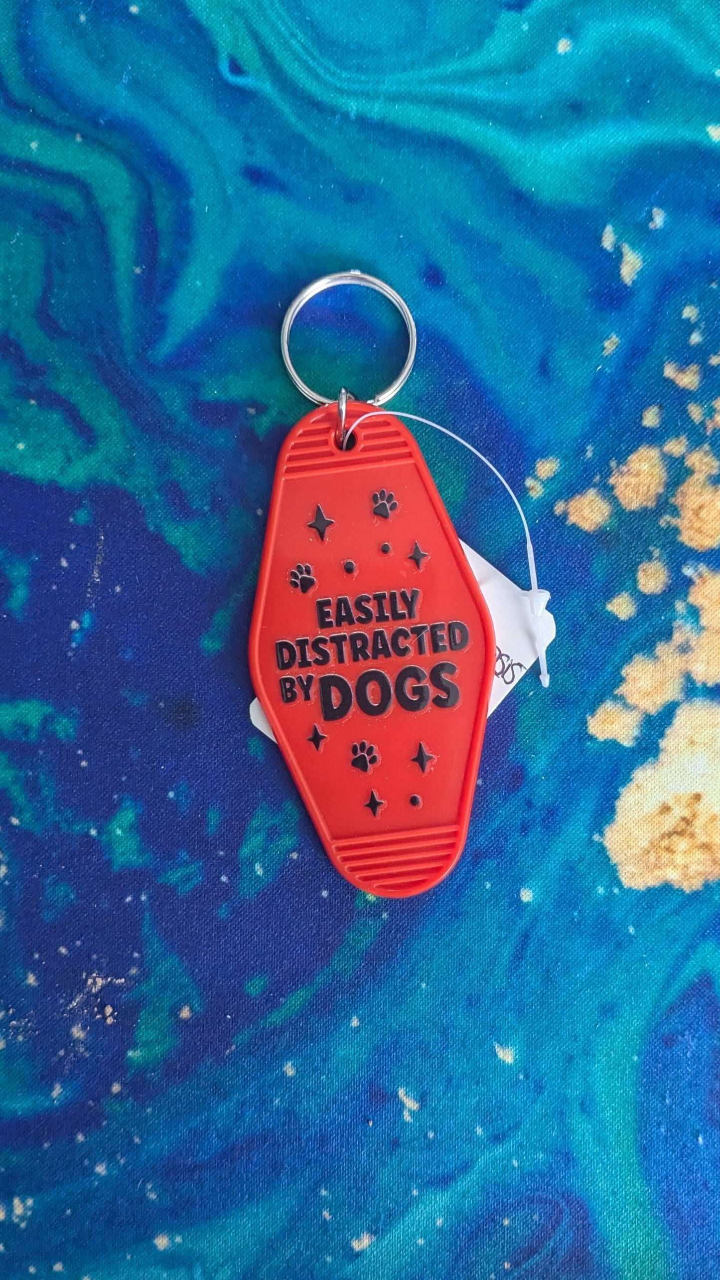 Retro Motel Keychains Dog Sayings
