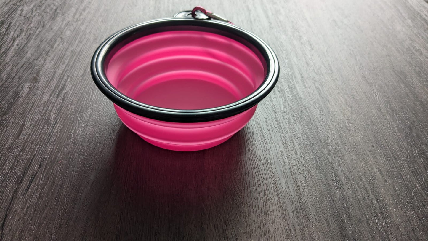 Reusable dog water bowl