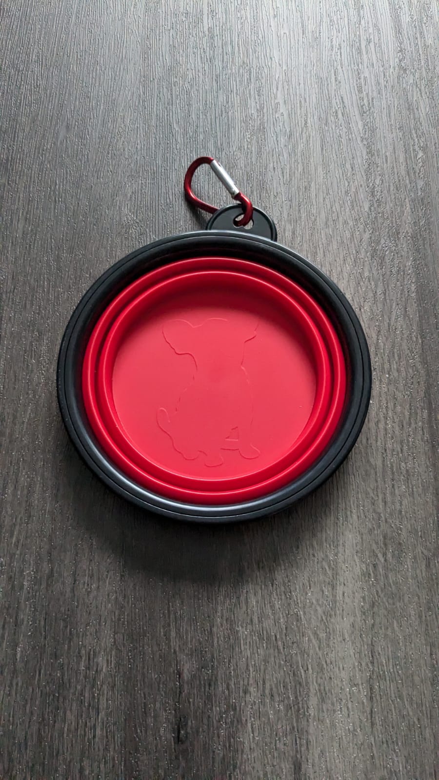 Reusable dog water bowl