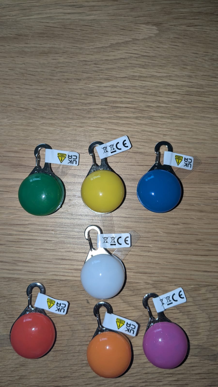 LED Colour Collar Tag