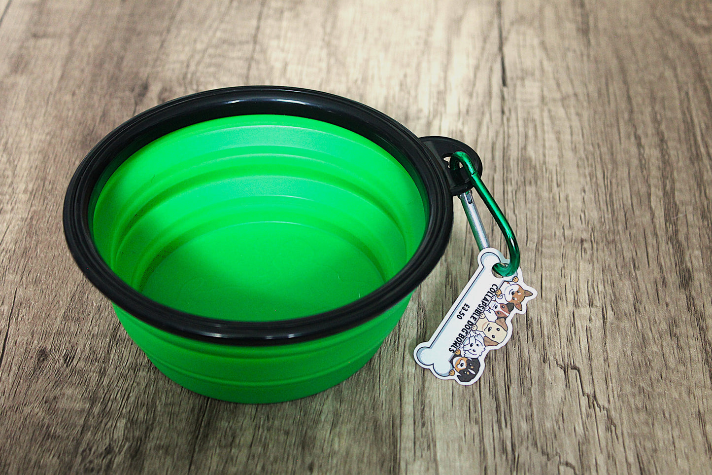 Reusable dog water bowl