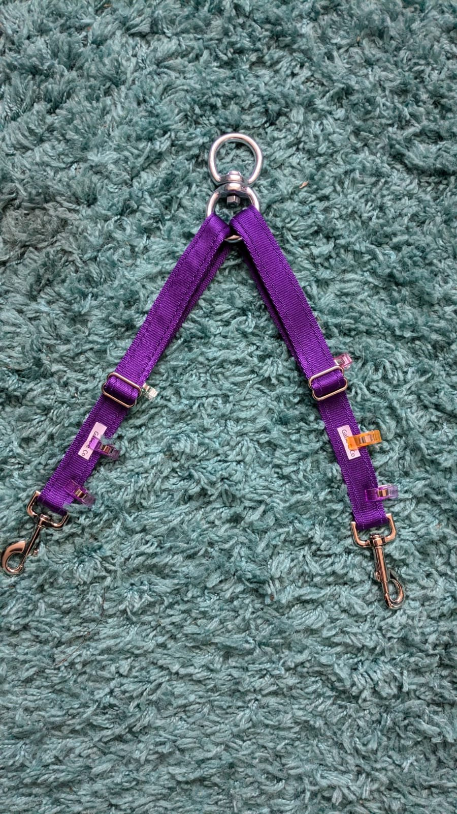 25mm Double Dog Lead 2 Dog Leash Splitter
