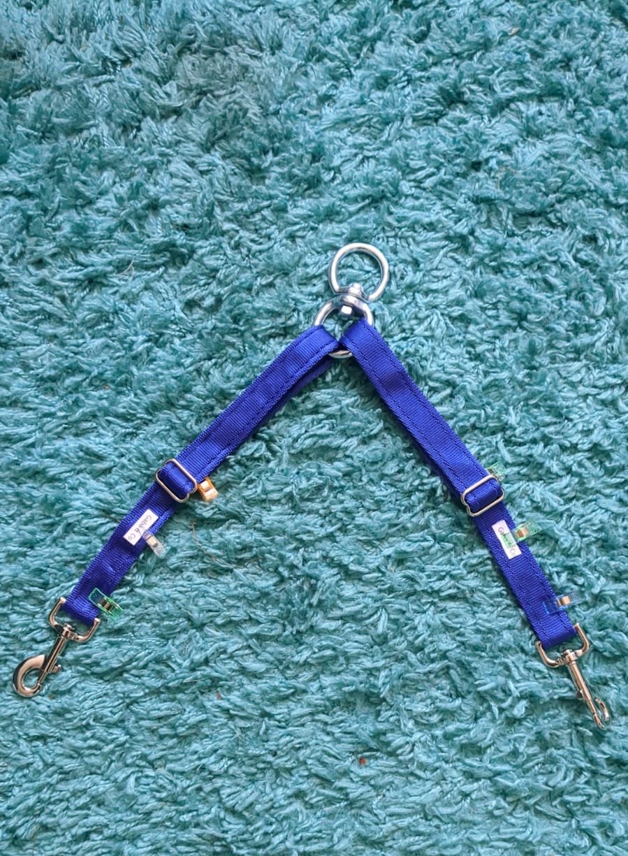 25mm Double Dog Lead 2 Dog Leash Splitter