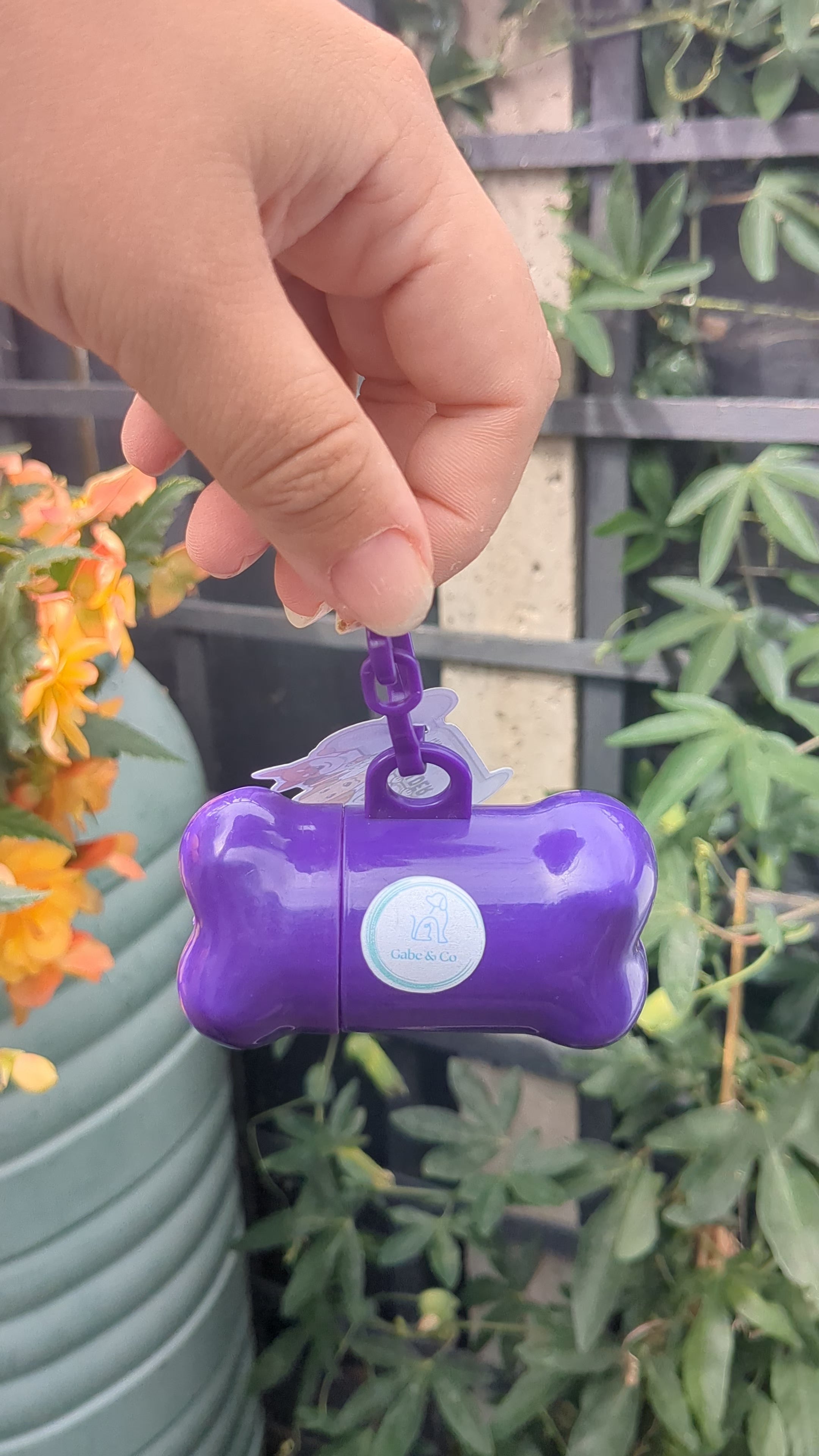 Poo Bag Holder with Roll